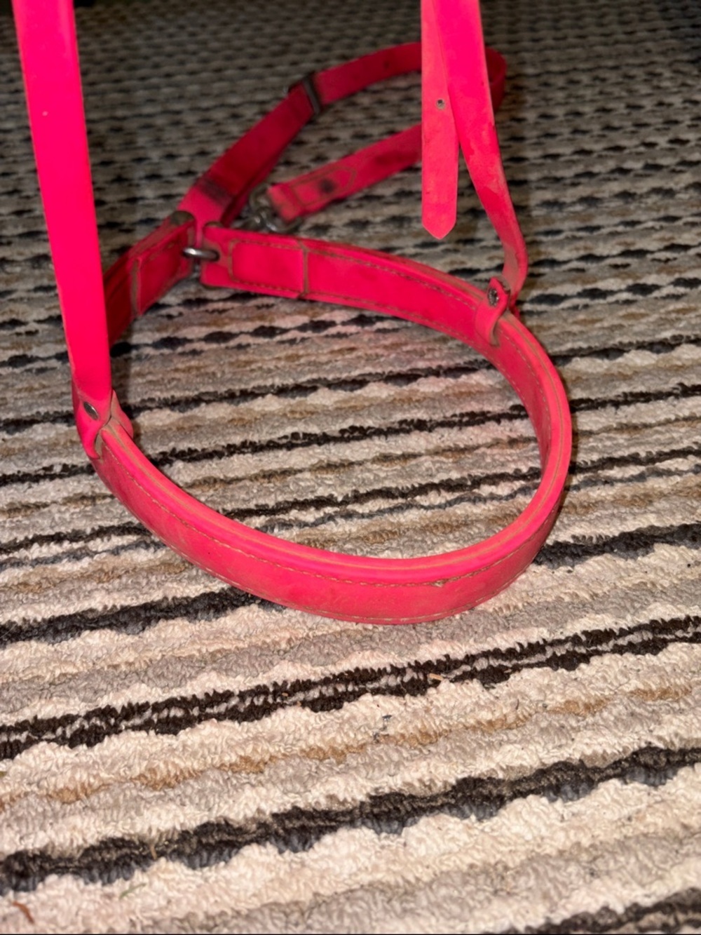 Hot Pink Tie down (for horses) - Picture 2 of 3